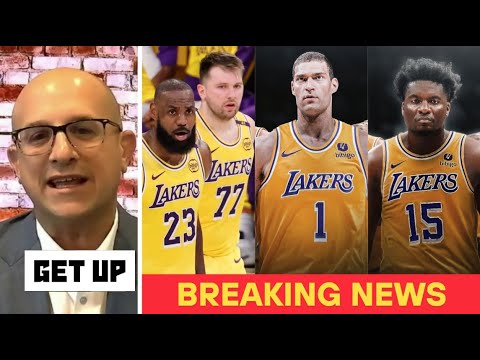 GET UP | Bobby Marks updates LeBron & Luka's decision, Lakers is signing Brook Lopez & Clint Capela