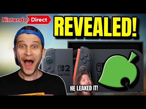 HUGE JULY Nintendo Direct Leak — Switch 2 Animal Crossing + 4 More Games!