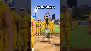 Gym Class Heroes perform at Savannah Bananas Game #shorts#musicvideo #concert#MLB