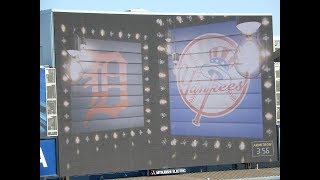 New York Yankees vs Detroit Tigers Starting Lineups 4/03/2019