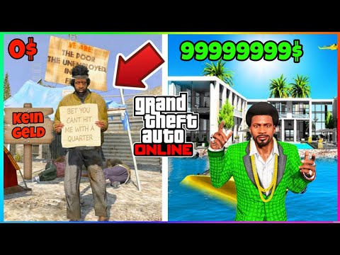 So startest du als LEVEL 1! Geld verdienen als ANFÄNGER SOLO in GTA 5 ONLINE 2024 | ARM zu REICH #1