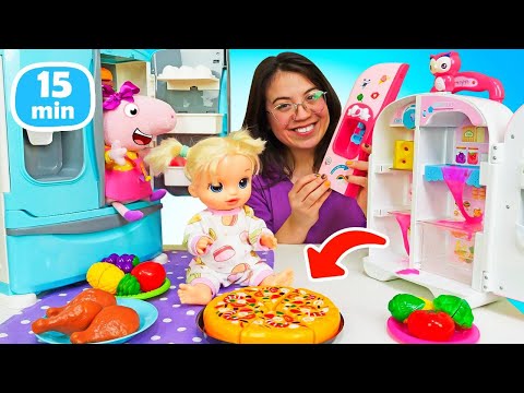 ¿Peppa y Alive se comen toda la comida del frigorífico roto?