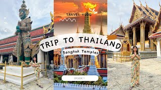 THAILAND TRAVEL VLOG EP 1 : Grand Palace , Wat Pho Temple🛕 • Lucky Chinatown Bangkok🎏✨