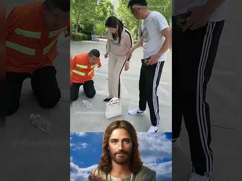 Do you think this woman will receive the blessing of the Lord Jesus? #jesus #god #foryou #viral