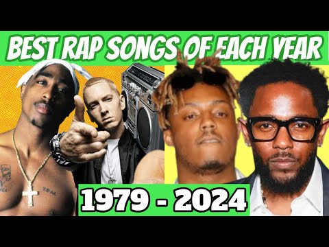 Best Rap Songs Of Each Year (1979 - 2024)