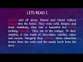 Hansel and Gretel Story Analysis