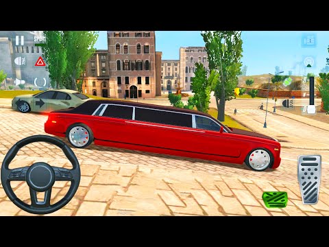 Red Limousine In Taxi Service #14 - Taxi Driver Simulator 25 - Android Gameplay