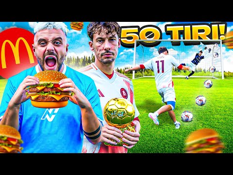 🍔 MANGIO 1 HAMBURGER del McDONALD’S ad OGNI GOAL di SERGIO CRUZ! ⚽️🇧🇷