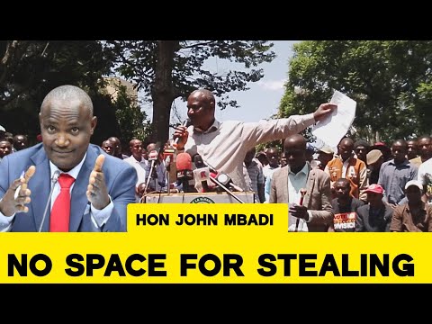 NI KUNOMA CS JOHN MBADI GET TOUGH TIME IN BUNGE LA WANAINCHI JEVANGEE FOR ANSWERING QUESTIONS