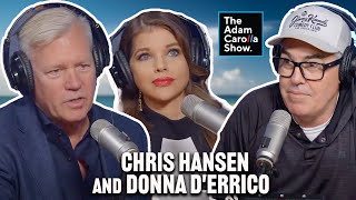 Donna D’Errico Debuts Sexy AI Chatbot + Chris Hansen on Catching 41 Predators in Latest Sting