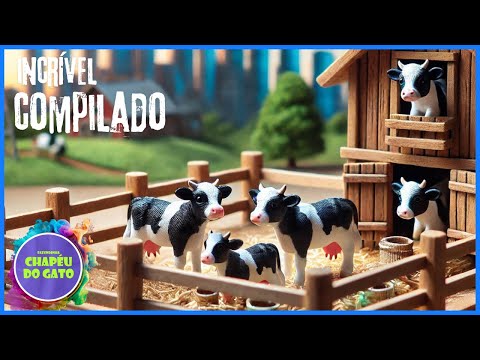 INCRÍVEL COMPILADO DA FAZENDA DE BRINQUEDO