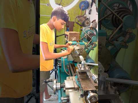 18V DC Motor Chuck Installation For Lathe Machine #shorts #video | R.S Electrical Adviser