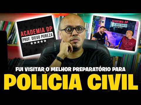 FUI VISITAR A ACADEMIA DP [MELHOR PREPARATÓRIO DO BRASIL PARA PC-SP]