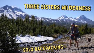 Backpacking Three Sisters Wilderness Oregon - Scenic 4K Hiking to STUNNING Golden Lake