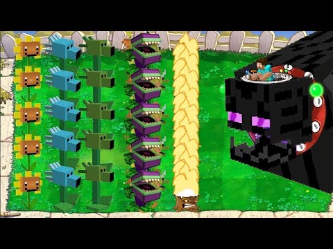 Plants Minecraft vs Zombies Minecraft - Plants vs Zombies Hack