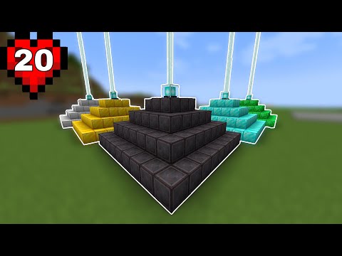 Tôi đã thu thập TẤT CẢ BEACON trong Minecraft Hardcore
