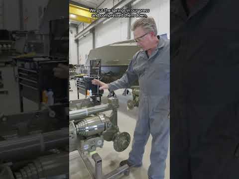 M4a2 Suspension Install Solution #history #restoration #mechanic