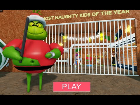 GRINCH'S PRISON RUN! (Obby)