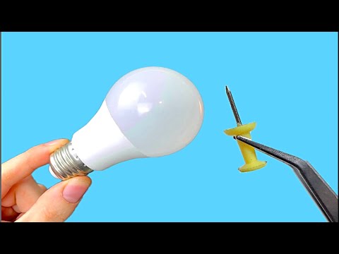 LED bulb repair ?? All you need is a nail