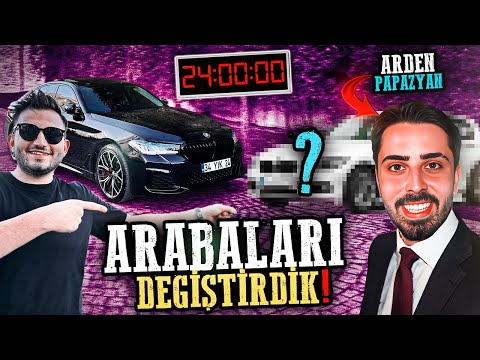 ARDEN PAPAZYAN İLE ARABALARI DEĞİŞTİRDİK ! @ardenpapazyan