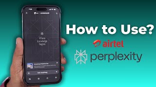 Airtel Perplexity Pro OFFER 🔥 12 Months FREE! - You Should Try This!