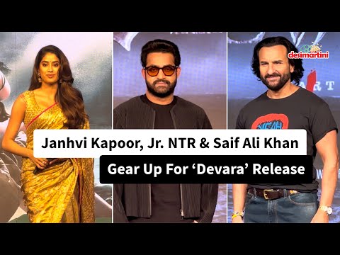 Janhvi Kapoor, Jr. NTR & Saif Ali Khan Reveal Devara Movie Insights | Behind the Scenes Experience