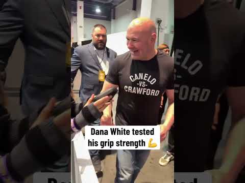 Dana White’s reaction 😭