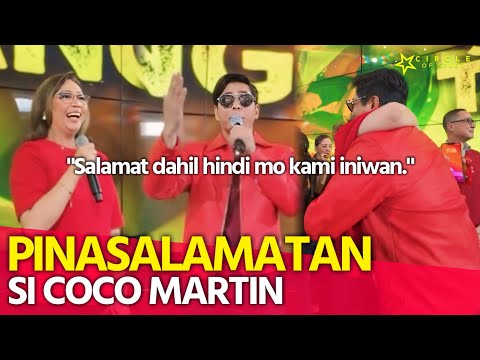 Mga boss ng ABS-CBN, may nakakaantig na mensahe kay Coco Martin