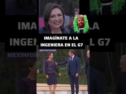 Enormes diferencias #G7 #claudiasheinbaum #México #G7