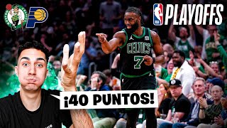 ¡HISTÓRICO BROWN! ¿40 PUNTOS y los CELTICS DIRECTOS al ANILLO? - CELTICS vs PACERS (Finales Este)