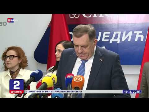 Dodik: U SNSD-u nema unutrašnjih trzavica i raskola