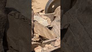 Unbelievable Rock Crushing Power in Action! #factory #process #rockcrushing