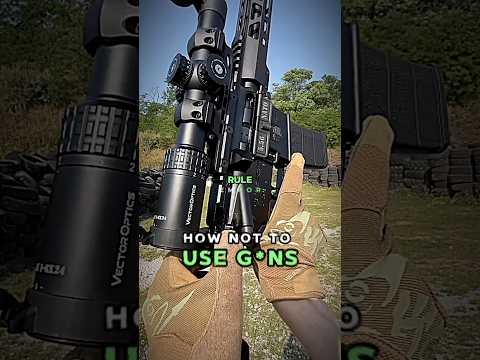 How Not To Handle Firearms 🔫