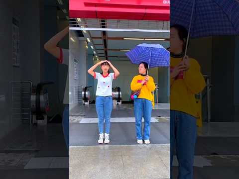☔ Tiny Ball, Big Rescue 😲 Rain Protection in 3 Seconds 🌧️