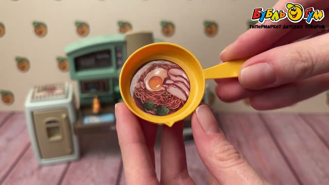 Набор игровой Мебель для куклы Кухня функциональная с продуктами  - видео