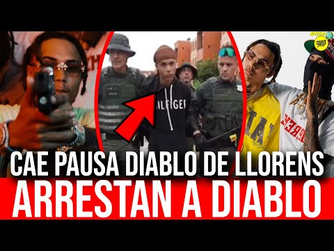 ARRESTAN A DIABLO DE LLORENS: PAUSA! POR VINCULOS A ORGANIZACION CRIMIN4L! FUERTE!