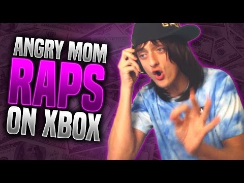 Angry Mom RAP BATTLES People on Xbox Live! (GOES OFF)