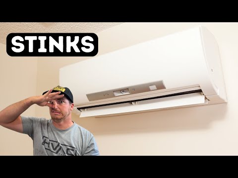 Does Your Mini Split Smell Bad? Fix It In MINUTES.