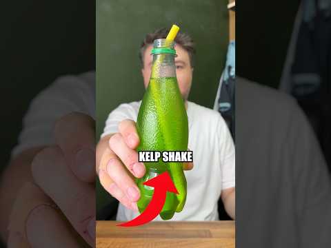 I tested the Kelp Shake from SpongeBob!