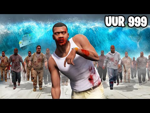 1000 UUR Spelen Als ZOMBIE In Gta 5!