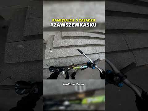 Pamiętajcie, żeby zawsze jeździć w kasku #shorts