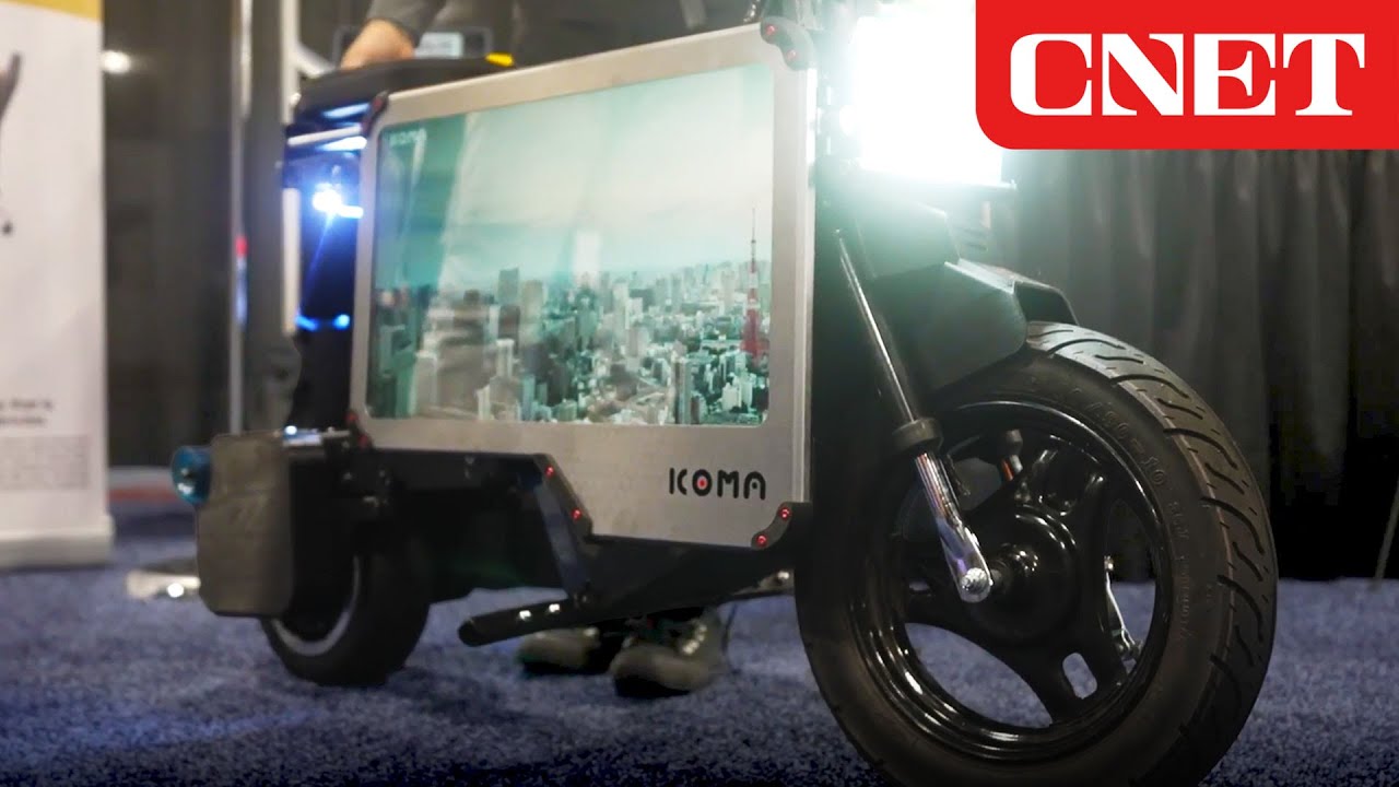 This Electric Bike Has a TV In It! (Fully Customizable Icoma Tatamel E-Bike)