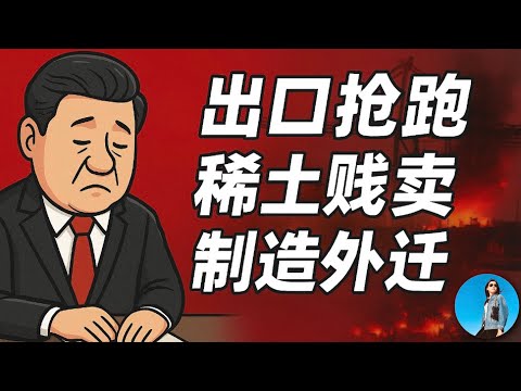 中國上半年6000億貿易順差去哪了？出口搶跑、稀土賤賣、內需不振，習近平下半年政策會加碼嗎？二季度GDP竟然被我猜中了！｜小翠時政財經 20250714#746