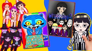 💠KPOP DEMON HUNTERS GAME BOOK  vs WEDNESDAY2  DAY2 GAMEBOOK 케이팝 데몬 헌터스, 웬즈데이2 게임북