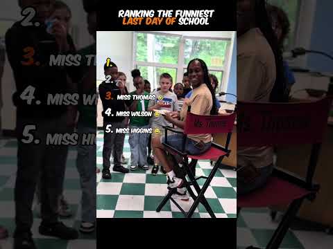 Ranking the Funniest Last Day of School Moments ๐ #funny #schoollife #school