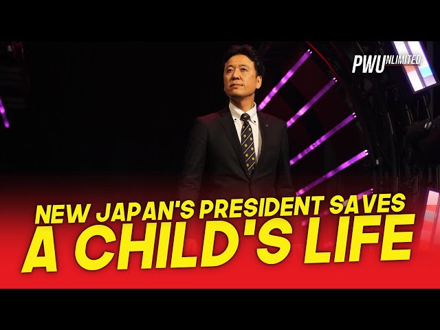 New Japan Pro Wrestling President Saves A Child's Life