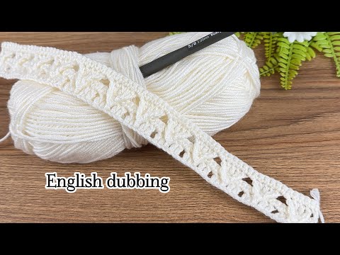 “Elegant Twist Crochet Pattern | Easy & Stunning Design for Blankets or Scarves!” English dubbing.