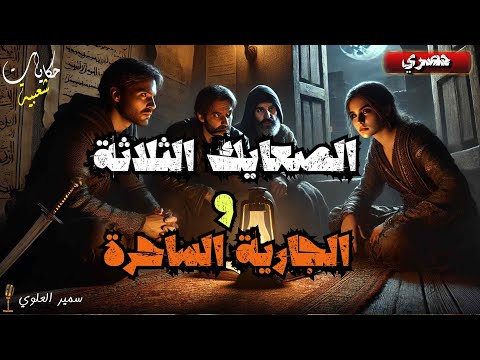 الصعاليك الثلاثة و الجارية الساحرة، قصة تراثية مشوقة و معبرة قبل النوم..