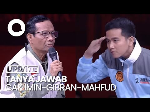 Debat Segmen 4: Saling Tanya-Jawab Cak Imin-Gibran-Mahfud