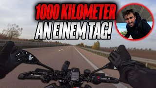 1000 Kilometer Motorradfahren an einem Tag! 🥴